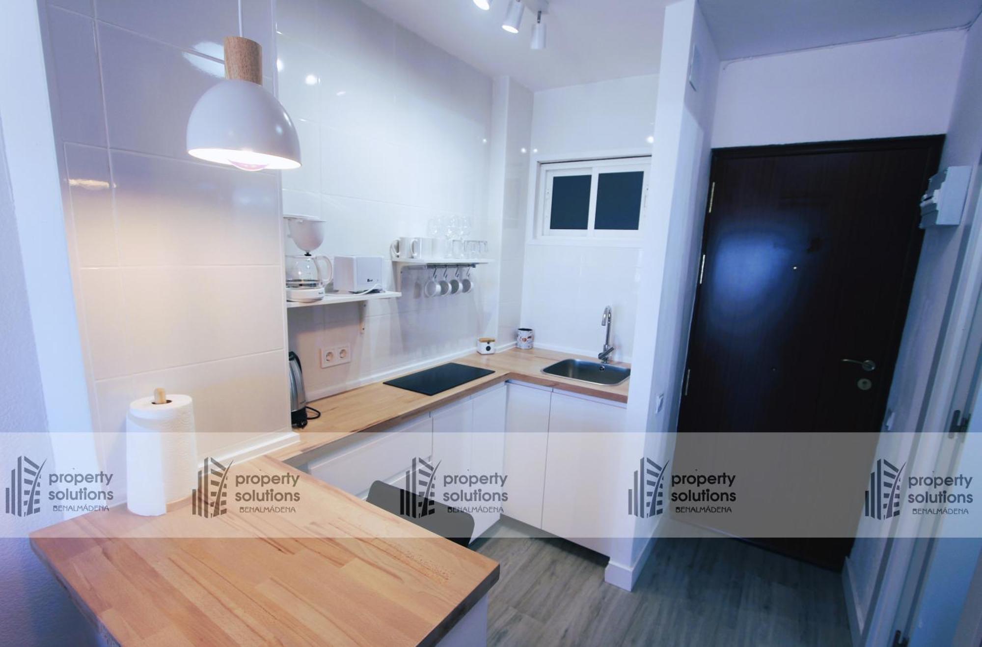 714 Iris Apartamento - Vista Al Mar - Cerca De Tren, Restaurantes, Tiendas - Playa A 10 Min Caminando Benalmadena Bagian luar foto